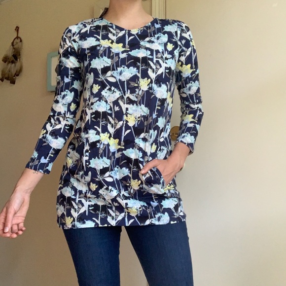 J Jill Tops Nwt Jjill Purejill Floral Tunic Poshmark J Jill Tops Nwt Jjill Purejill Floral Tunic Poshmark